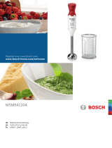 Bosch MSM641204/01 User manual