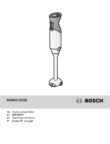 Bosch MSM64120GB User manual