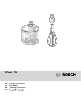 Bosch MSM64120GB User manual