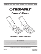 Troy-Bilt 21 Push Mower User manual