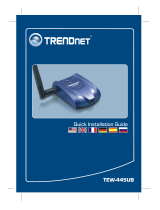 Trendnet TEW-445UB Owner's manual