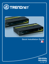 Trendnet TEG-S80G Owner's manual