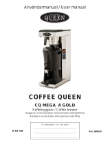 Coffee Queen CQ Mega A Gold User manual