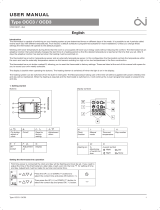 OJ Electronics OCD3 User manual
