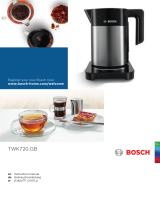 Bosch TWK7203GB User manual