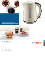 Bosch TWK7502GB/01 User manual