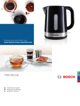 Bosch TWK7403GB User manual