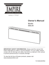 American Hearth Nexfire Contemporary Linear 50 Owners Owner's manual