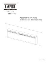 American Hearth Nexfire Surface Mounting s for Linear 74-Inch Installation guide
