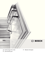 Bosch KUL15A65/01 User manual