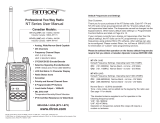 Ritron NT-470-CANADA User manual