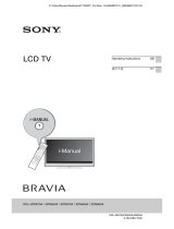 Sony BRAVIA KDL-24W600A Operating Instructions Manual