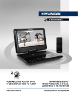Hyundai H-LCDVD906T Black User manual