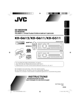 JVC KD-G511 User manual