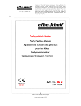 efbe-Schott ZN 2 User manual