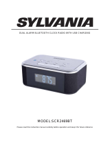 Sylvania SCR2469BT Owner's manual