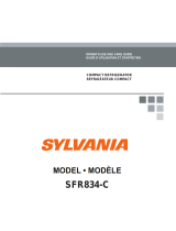 Sylvania SFR834-C Owner's manual
