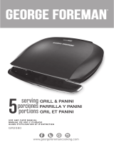 George Foreman GR2080BCB User guide