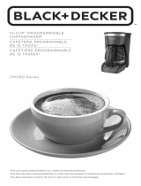 Black and Decker Appliances CM1160B Owner's manual