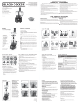 Black and Decker Appliances FP4150 User guide