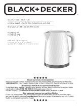 BLACK DECKER Electric Kettle User manual