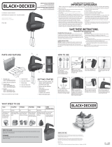 Black and Decker Appliances MX410B User guide