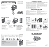 Black and Decker Appliances Performance Helix MX600BC Series User guide