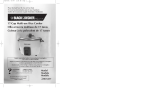 BLACK+DECKER Home RC5417 User manual