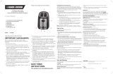 Black and Decker Appliances TR1278B-T User guide