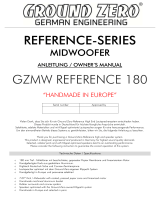 Ground Zero GZMW Reference 180 Owner's manual
