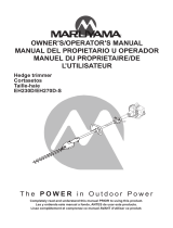 Maruyama EH230D Owner's manual