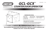 Genie GCL-GCX Operator / Installation Manual