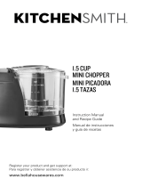 Bella KitchenSmith 1.5 Cup Mini Chopper Owner's manual