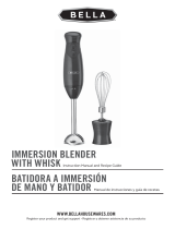 Bella Immersion Blender Owner's manual
