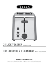 Bella 2 Slice Toaster Owner's manual