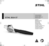 STIHL BGA 57 Owner's manual