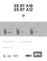 BFT E5 BT A12 User manual