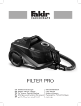 Fakir Filter Pro Owner's manual