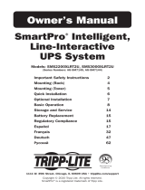Tripp Lite SmartPro SMX2200XLRT2U Owner's manual