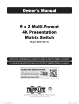 Tripp Lite B300-9X2-4K Owner's manual