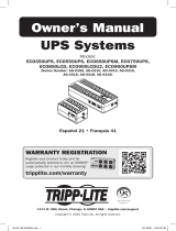 Tripp Lite UPS Systems Owner's manual