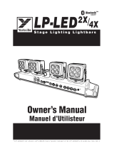 YORKVILLE LP-LED4X Owner's manual