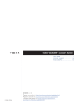Timex M04J User manual