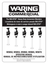 Waring WSB50 User manual