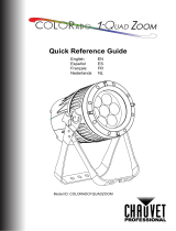 Chauvet Professional COLORado 1-Quad Zoom Reference guide