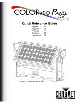 Chauvet COLORado Panel Q40 Reference guide