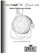 Chauvet Colordash Reference guide