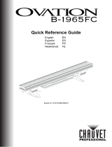 Chauvet Professional Ovation B-1965FC Reference guide