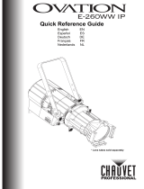 Chauvet Professional OVATION Reference guide