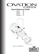 Chauvet OVATION Reference guide